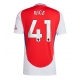 Arsenal Declan Rice #41 Replike Domaci Dres 2024-25 Kratak Rukav